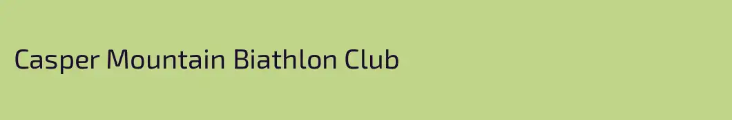 Casper Mountain Biathlon Club